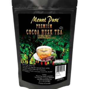 premium cocoa husk tea